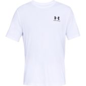 Under Armour, Ua Sportstyle Left Chest Ss, White, T-skjorte