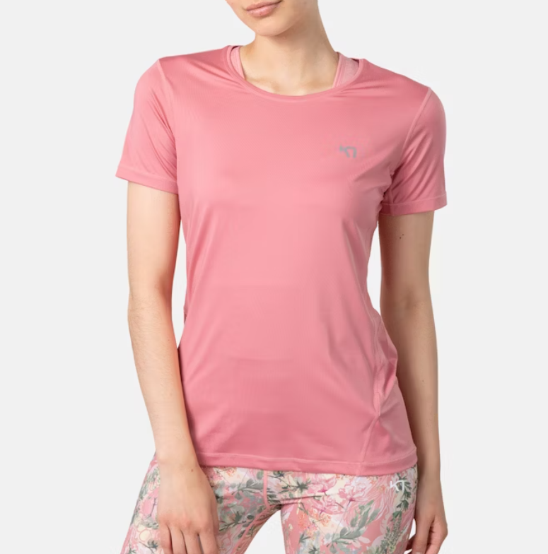 Kari Traa, Nora 2.0 Tee, Lotus Pastel Dusty Pink, T-skjorte