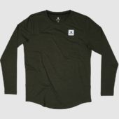 SAYSKY, Clean Pace Long Sleeve, Green, Genser