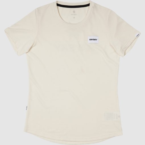 SAYSKY, Wmns Clean Motion T-Shirt, White, T-skjorte