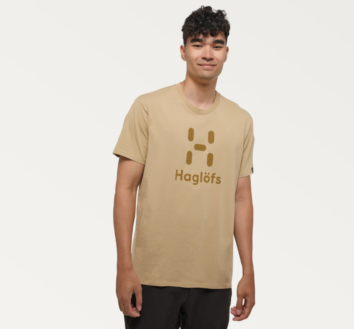 Haglöfs, Camp Tee Men, Sand, T-skjorte