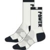 SAYSKY, Flower High Combat Socks, White, Sokker