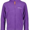 Didriksons, Monte Kid's Full-Zip, Royal Purple, Fleecejakke