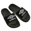 Umbro, Core Slippers, Black, UNISEX