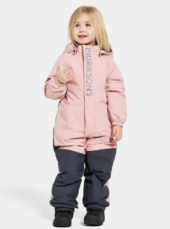 Didriksons, Talvi Kids Cover, Dusty Pink, Vinterdress