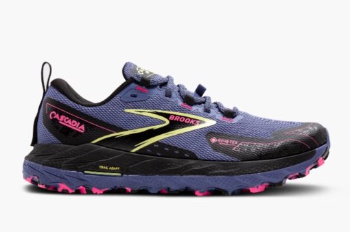 Brooks, Cascadia 18 Gtx W, Grey Blue/Black/Pink, Joggesko