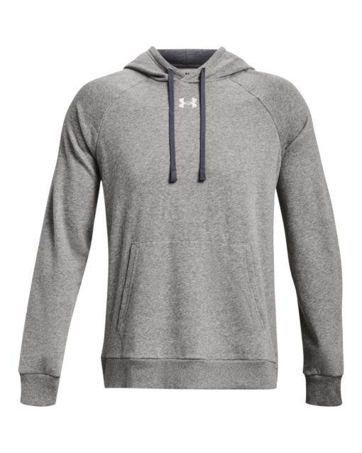 Under Armour, Ua Rival Fleece Hoodie, Castlerock Light Heather, Hettegenser