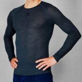 SAYSKY, Mesh Base Layer Long Sleeve, Grey, Genser