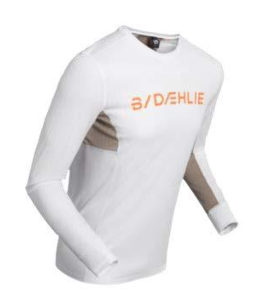 Dæhlie, Training Tech Long Sleeve, Snow White, Genser