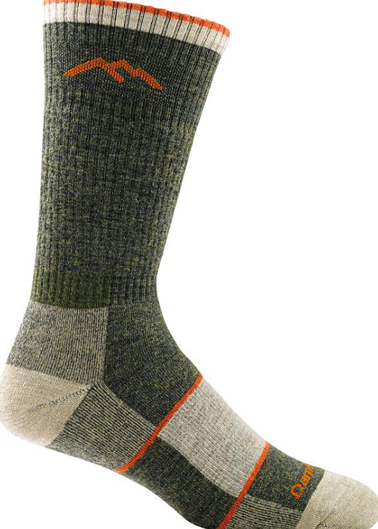 Darn Tough, Hiker Boot Sock Full Cushion, Olive, Ullsokk