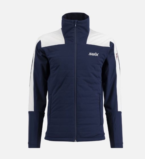 Swix, Blizzard XC Jacket M, Dark Navy/Snow White, Jakke