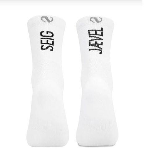 Northug, Run Crew Sock Terry Light, White/Black,