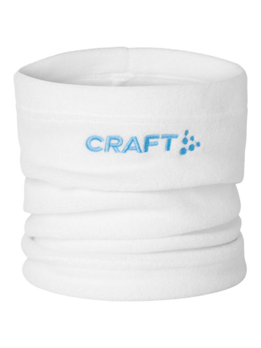 Craft, Necktube, White, Fleecehals