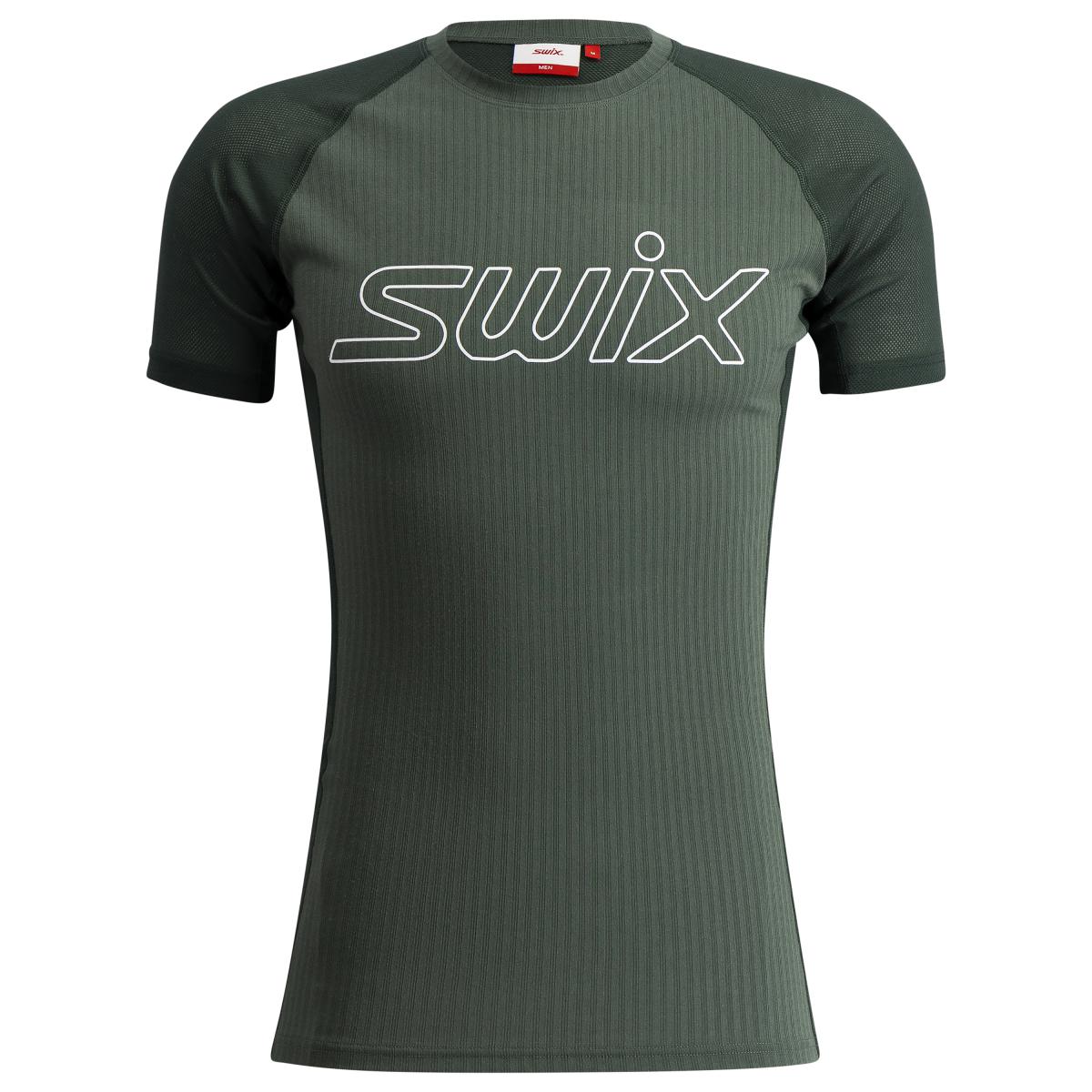 Swix, Racex Light Short Sleeve M, Pine/Forest, T-skjorte