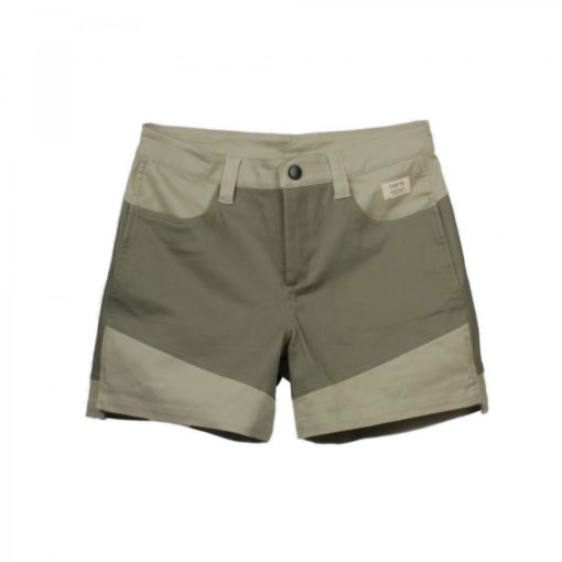 Tufte Wear, W Hazel Leisure Shorts, Vetiver/Gray Pinstripe, Shorts