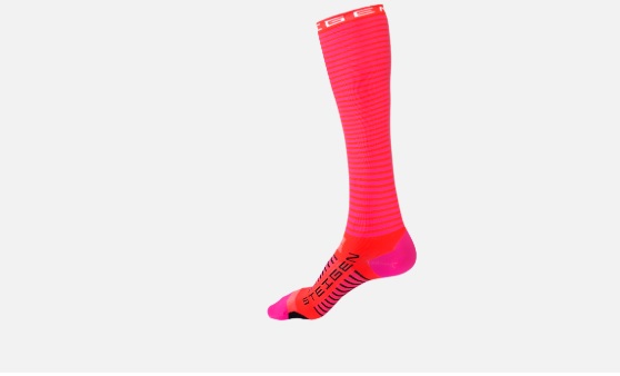 Steigen, Løpestrømper Lang - Flamingo, Sokker