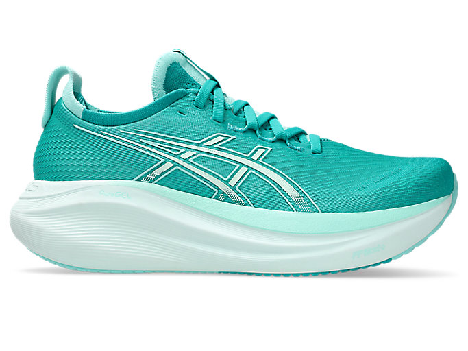 Asics, Gel-Nimbus 27 W, Wave Teal/Illuminate Mint, Joggesko