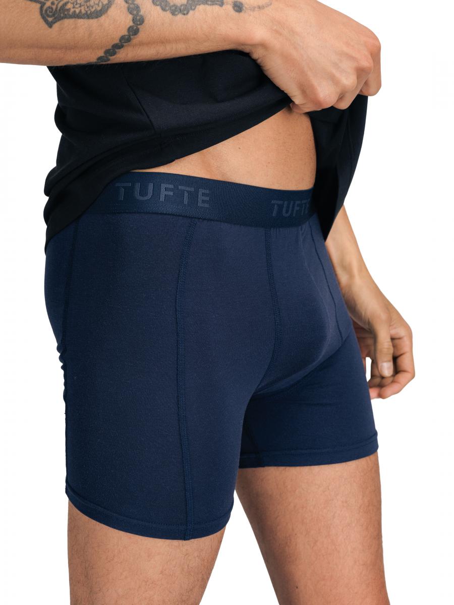 Tufte Wear, M SoftBoost Boxer Briefs, Navy Blazer, Boxer