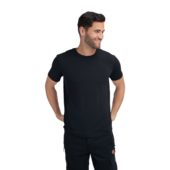 Tufte Wear, Mens Crew Neck Tee, Black Beauty/Phantom, T-skjorte