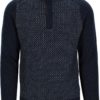 Tufte Wear, M Robin Low Half Zip, Sky Captain Melange, Genser