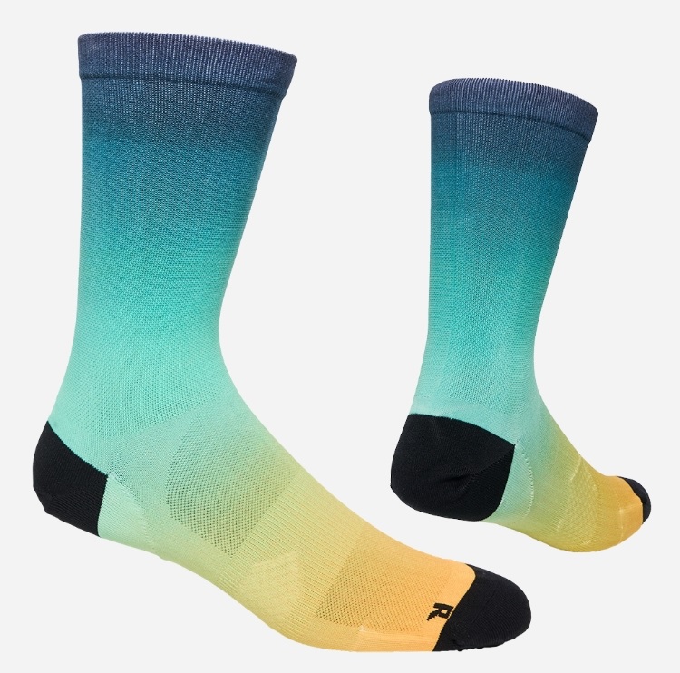 SAYSKY, Drip Dye Combat Socks 200, Blue AOP, Sokker