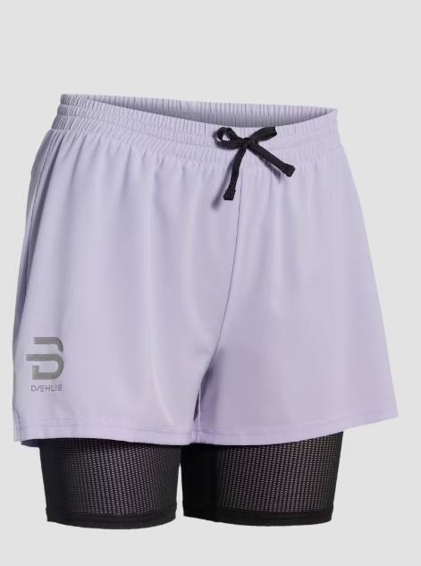Dæhlie, Shorts Run 2 In 1 Wmn, Galactic Lilac, Shorts