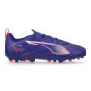 Puma, Ultra 5 Play Mg Jr, Lapis Lazuli-Puma White-Sunset Glow, Fotballsko