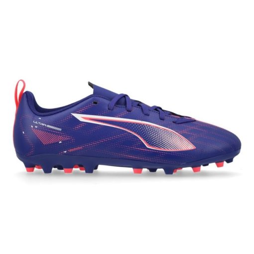 Puma, Ultra 5 Play Mg Jr, Lapis Lazuli-Puma White-Sunset Glow, Fotballsko
