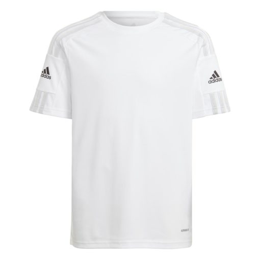 Adidas, Squad 21 Jersey Youth, White/White/Black, T-skjorte