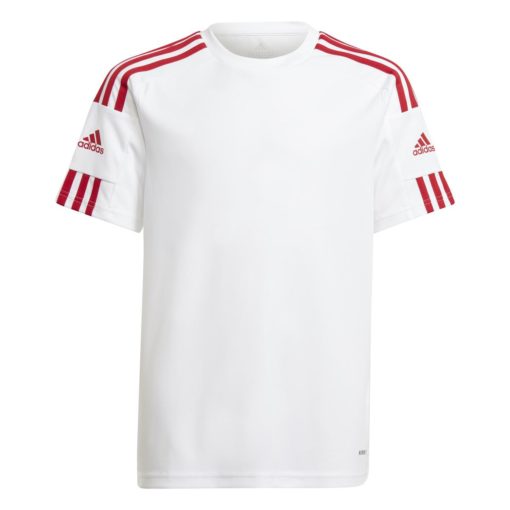 Adidas, Squad 21 Jersey Youth, White/Tmprd, T-skjorte