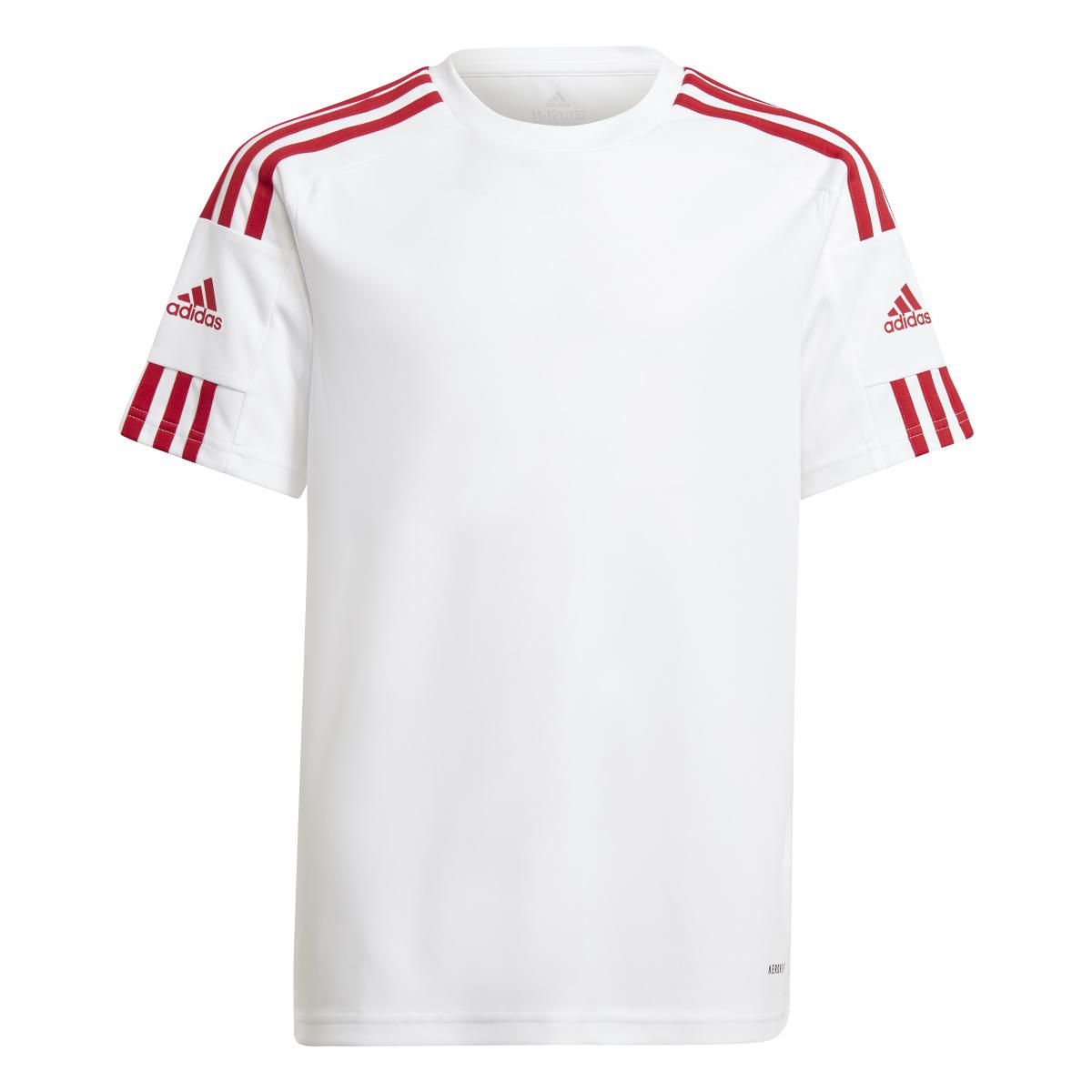 Adidas, Squad 21 Jersey Youth, White/Tmprd, T-skjorte
