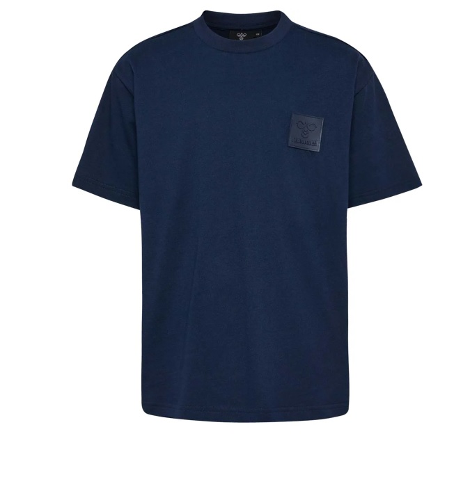 Hummel, Hmlclean T-Shirt S/S, Black Iris, T-skjorte