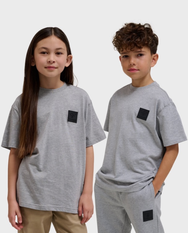 Hummel, Hmlclean T-Shirt S/S, Grey Melange, T-skjorte