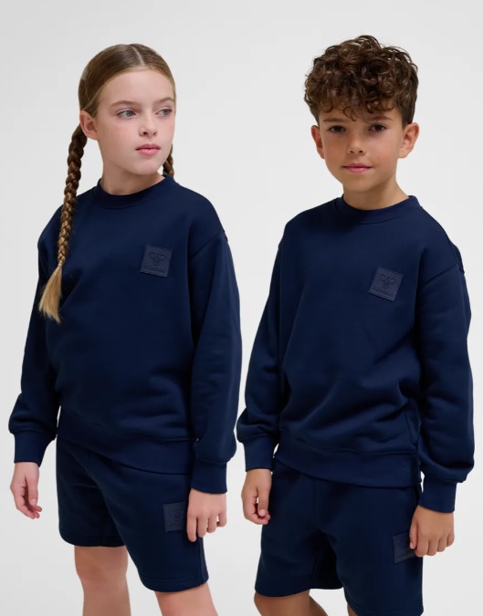 Hummel, Hmlclean Sweatshirt, Black Iris, Genser