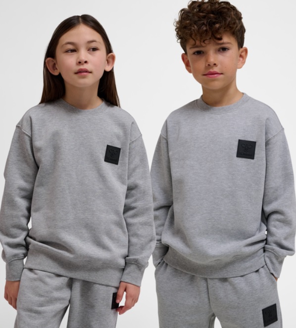Hummel, Hmlclean Sweatshirt, Grey Melange, Genser