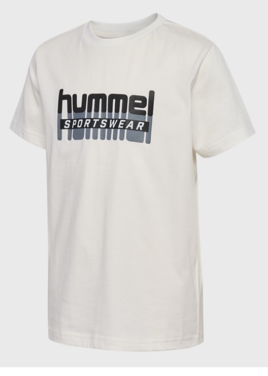 Hummel, Hmltukas T-Shirt S/S, Marshmallow, T-skjorte