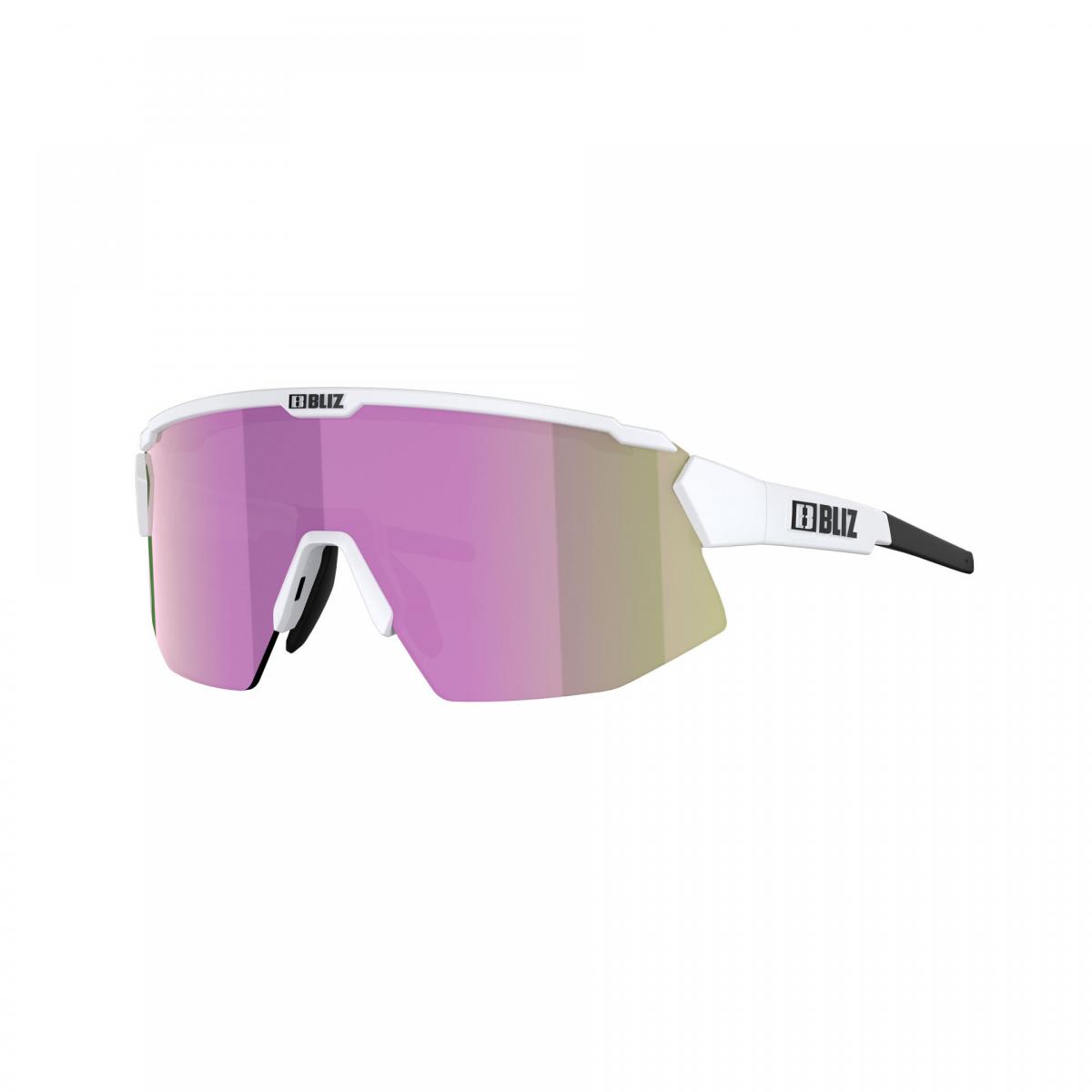 Bliz, Breeze, Matt White + Head Strap in White, Briller