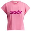 Swix MoveX Short Sleeve W kombinerer teknisk pusteevne med en moderne, cropped passform. Den er lage