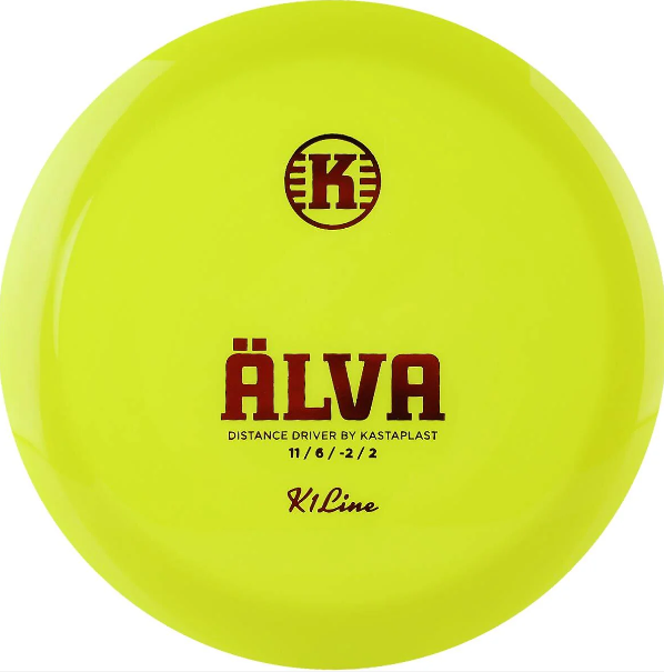 Kastaplast  K1 Älva Distance Driver, frisbee