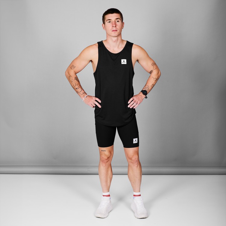 SAYSKY, Clean Combat Singlet, Black, Singlet