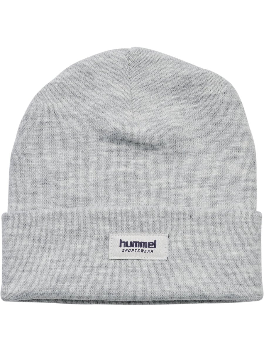 Hummel, Hmljr Knit Beanie, Grey Melange, Lue