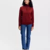 Tufte Wear  W Robin Stitch Half Zip, Genser
