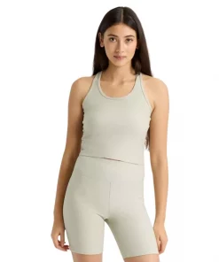 Röhnisch, Ribbed R Tank, Agate Gray, Singlet