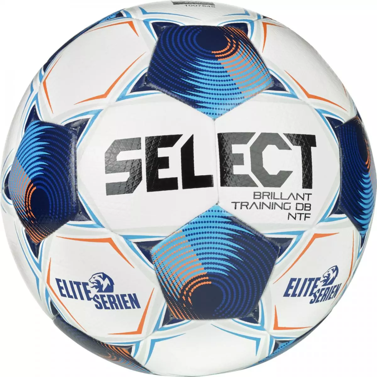 Select, Brillant Training Db Ntf V25, White/Blue, Fotball