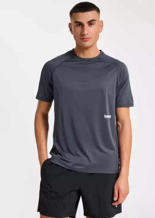 Hummel, Hmlpulse Workout T-Shirt S/S, Ebony, T-skjorte