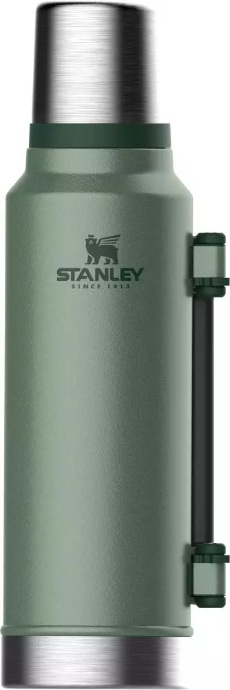 Stanley, Termos Classic Vacuum Bottle, Hammertone Green, Termos