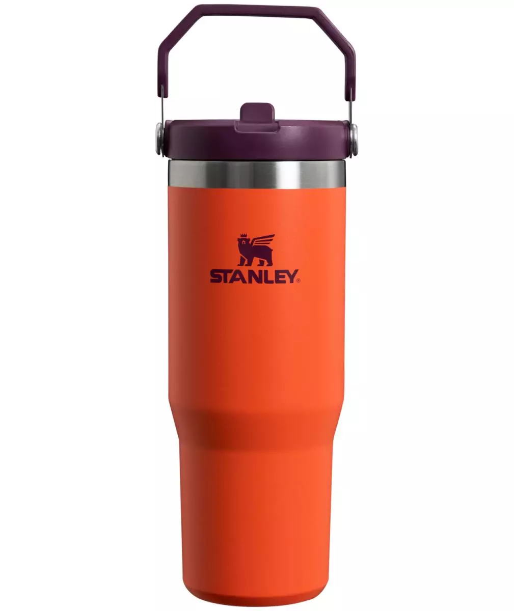 Stanley, Drikkeflaske Iceflow Flip Straw 0,89 L, Tigerlily, Flaske