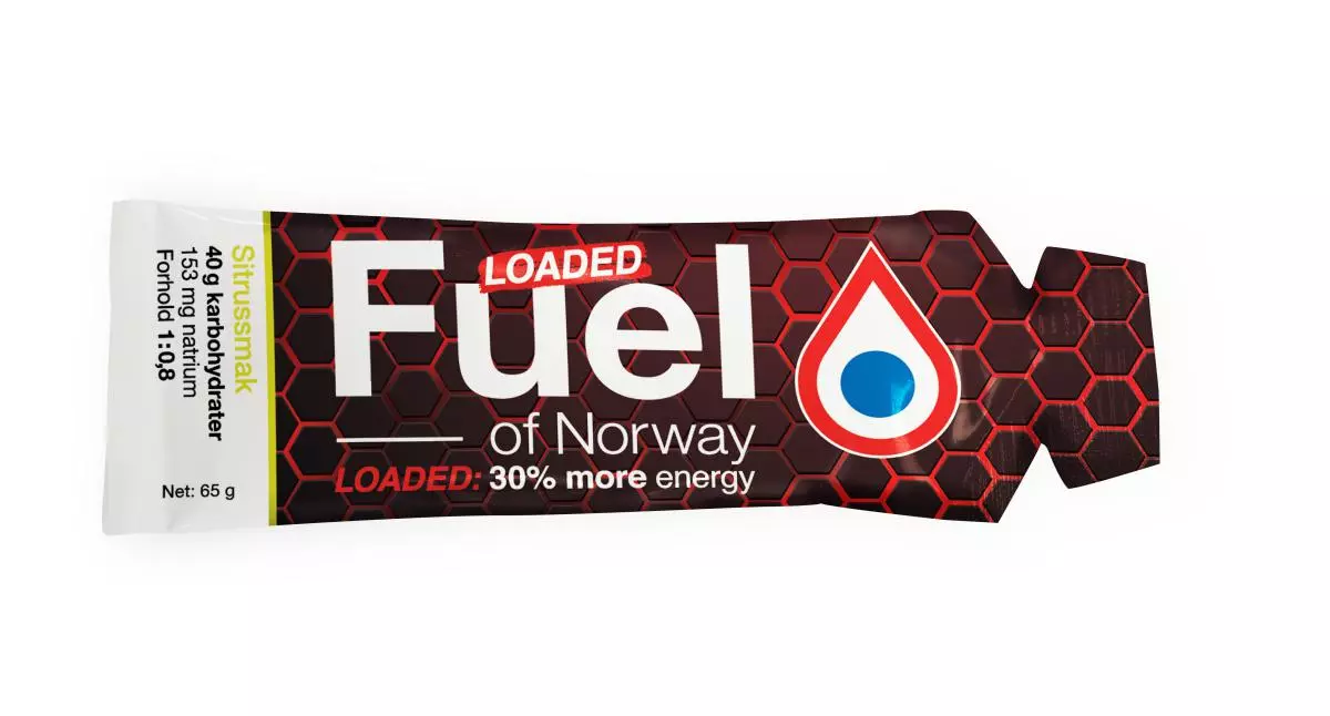 Fuel of Norway  Loaded EnergiGel sitron