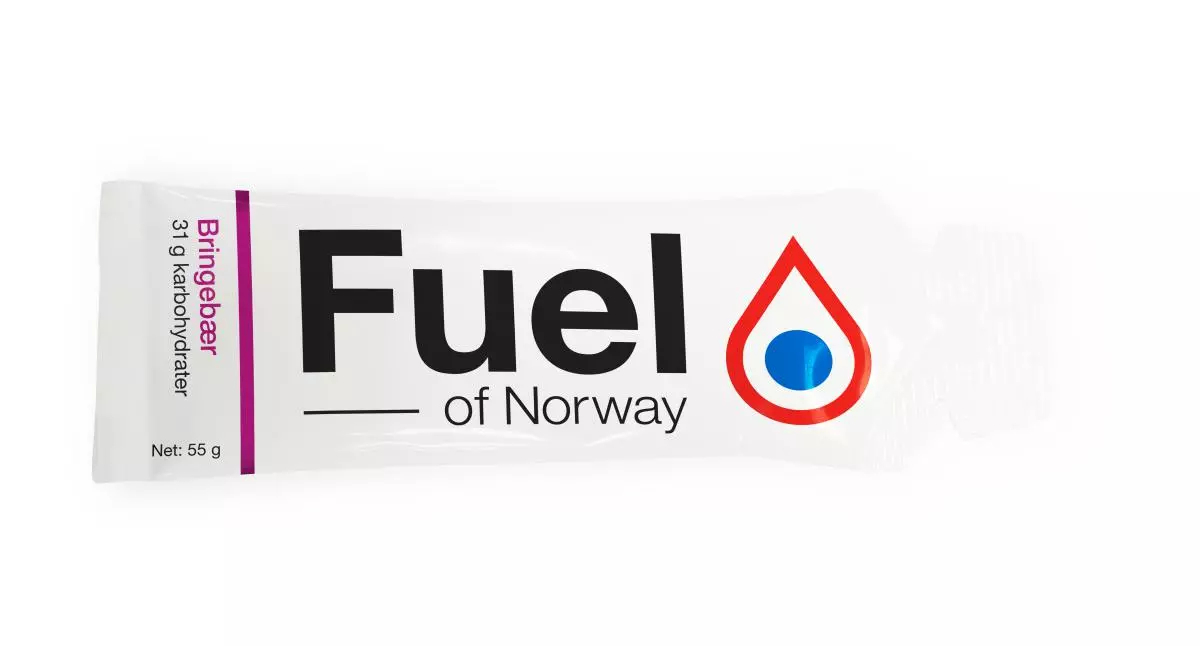 Fuel Of Norway, Energigel Bringebær 55g
