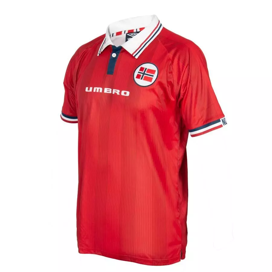 Umbro, Retro Vm-98 Jr, Red, Fotballdrakt